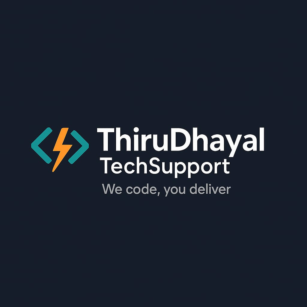 ThiruDhayal TechSupport